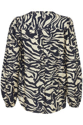 Fransa Ariana Blouse - Navy Blazer